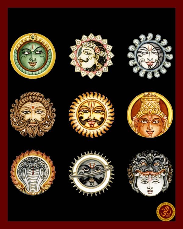 Navagrahas (Framed)